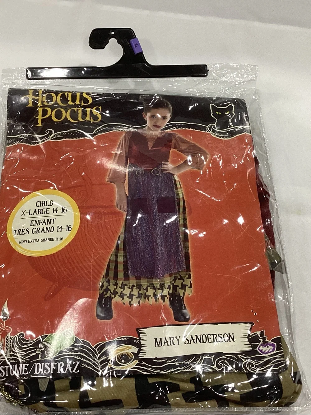 Mary Sanderson Costume Skirt – Black and Olive